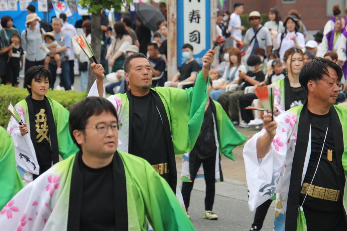 奥州前沢よさこいFesta17その2（奥州前沢よさこいフェスタ2024) 2024/07/14