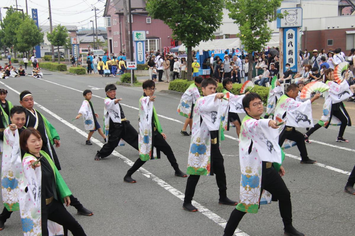 奥州前沢よさこいFesta17その2（奥州前沢よさこいフェスタ2024) 2024/07/14