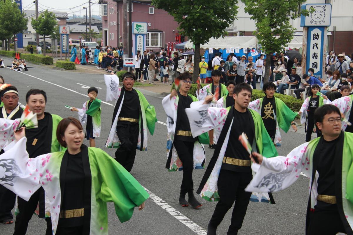 奥州前沢よさこいFesta17その2（奥州前沢よさこいフェスタ2024) 2024/07/14
