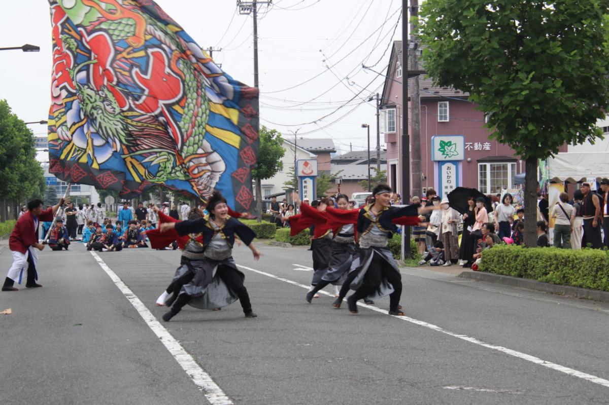 奥州前沢よさこいFesta17その2（奥州前沢よさこいフェスタ2024) 2024/07/14