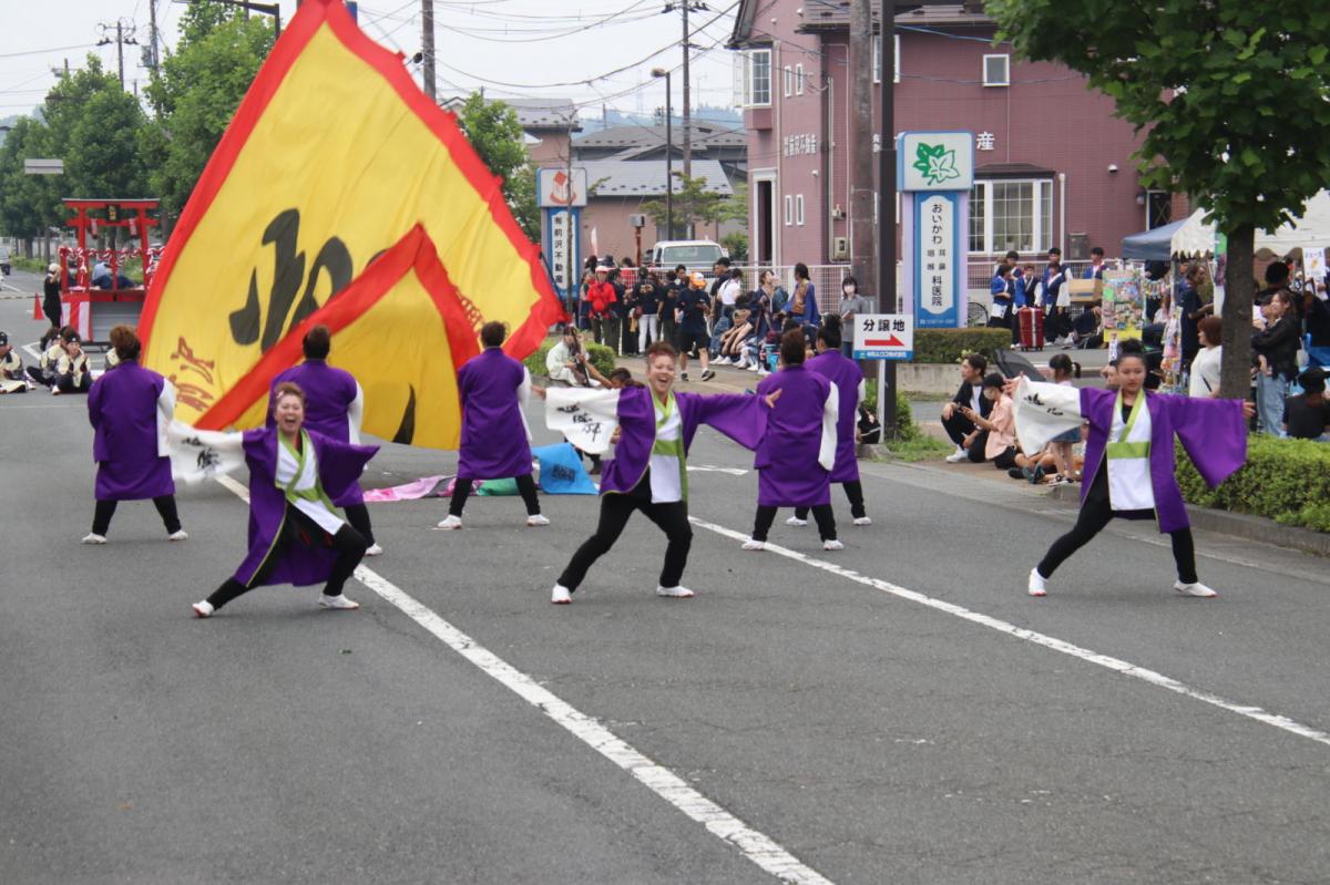 奥州前沢よさこいFesta17その2（奥州前沢よさこいフェスタ2024) 2024/07/14