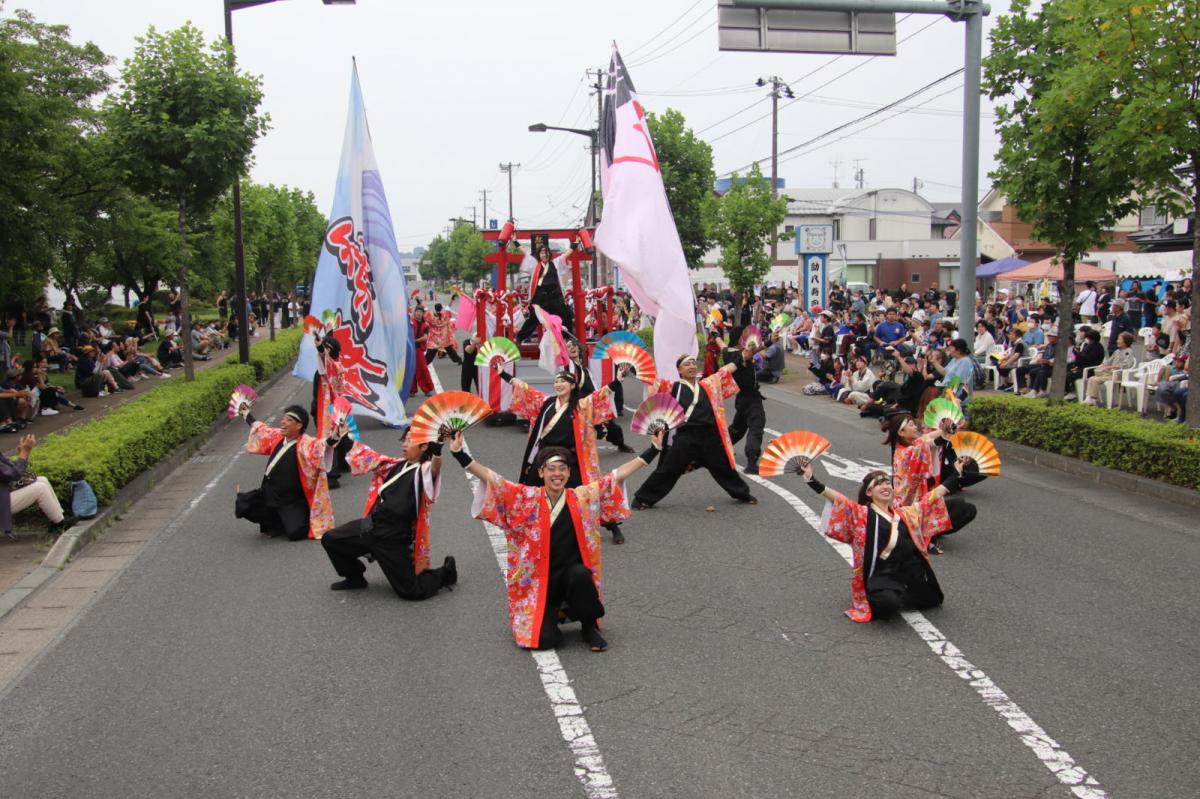 奥州前沢よさこいFesta17その2（奥州前沢よさこいフェスタ2024) 2024/07/14