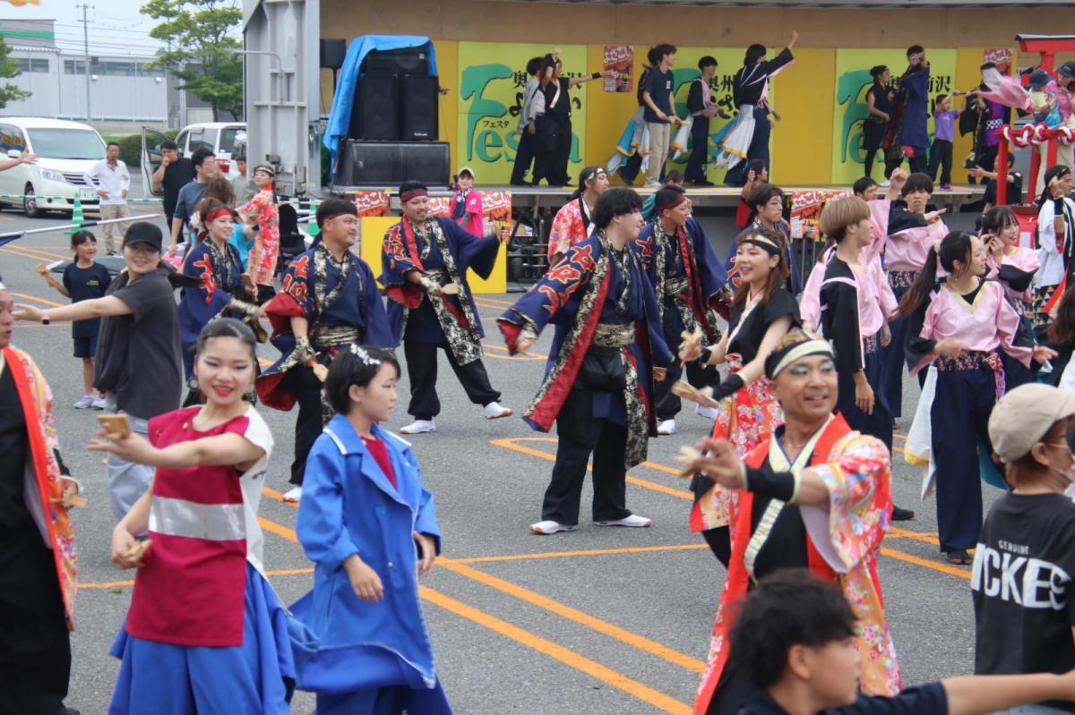 奥州前沢よさこいFesta17その2（奥州前沢よさこいフェスタ2024) 2024/07/14