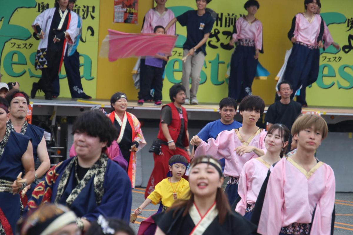 奥州前沢よさこいFesta17その2（奥州前沢よさこいフェスタ2024) 2024/07/14