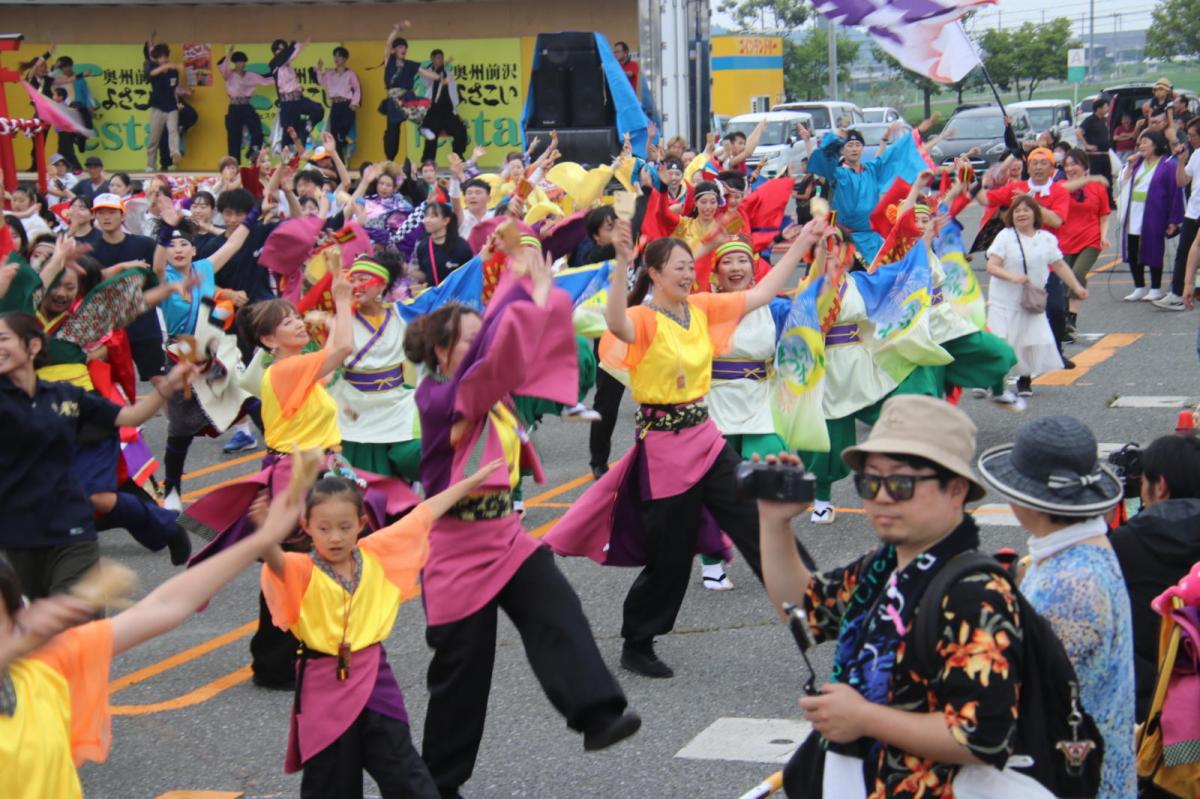 奥州前沢よさこいFesta17その2（奥州前沢よさこいフェスタ2024) 2024/07/14