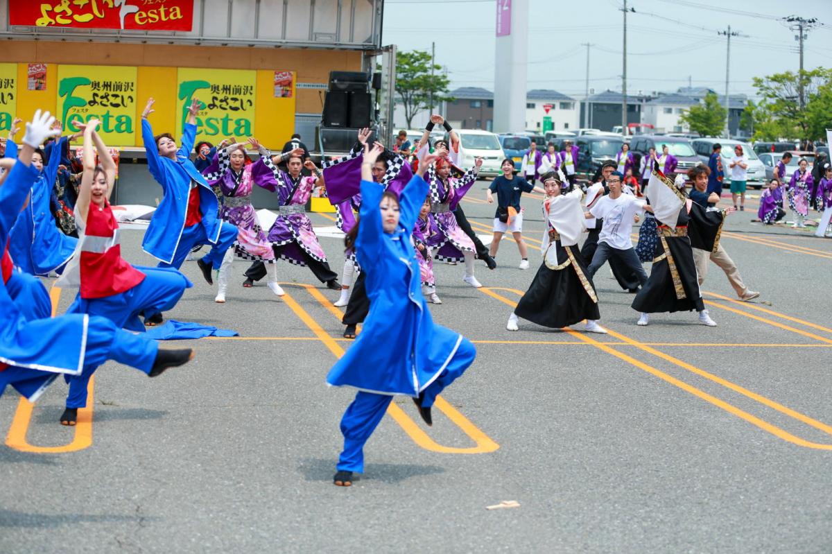 奥州前沢よさこいFesta17その4（奥州前沢よさこいフェスタ2024) 2024/07/14