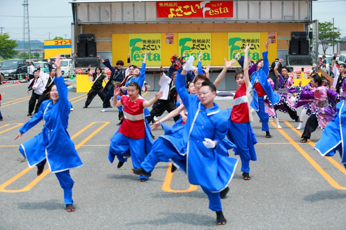 奥州前沢よさこいFesta17その4（奥州前沢よさこいフェスタ2024) 2024/07/14