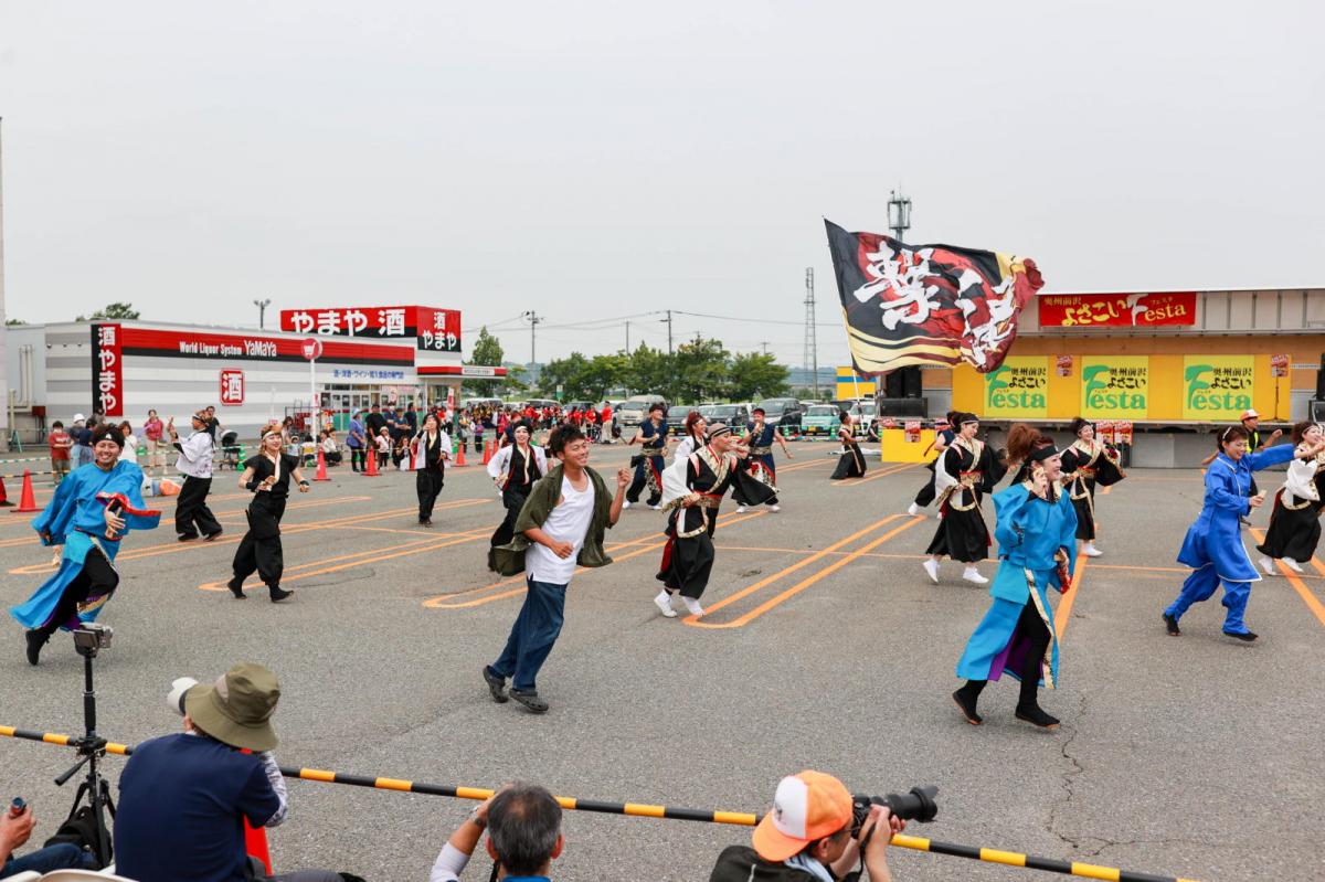 奥州前沢よさこいFesta17その4（奥州前沢よさこいフェスタ2024) 2024/07/14