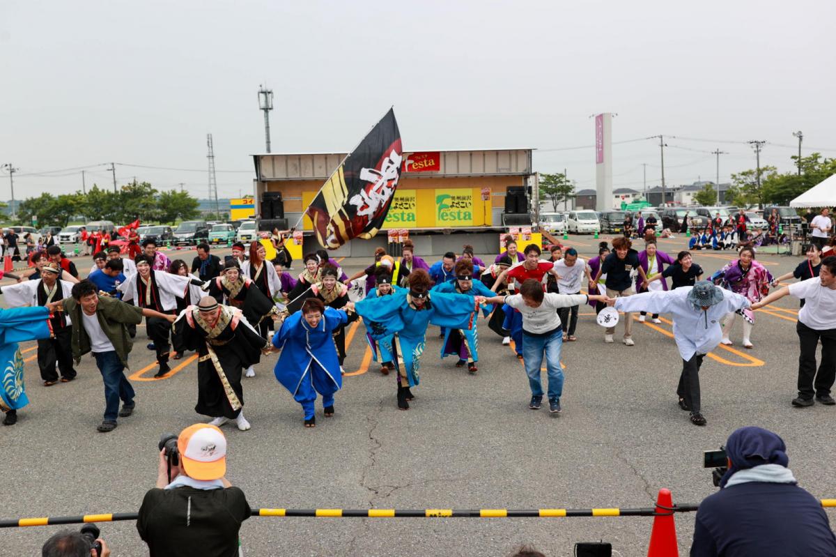 奥州前沢よさこいFesta17その4（奥州前沢よさこいフェスタ2024) 2024/07/14