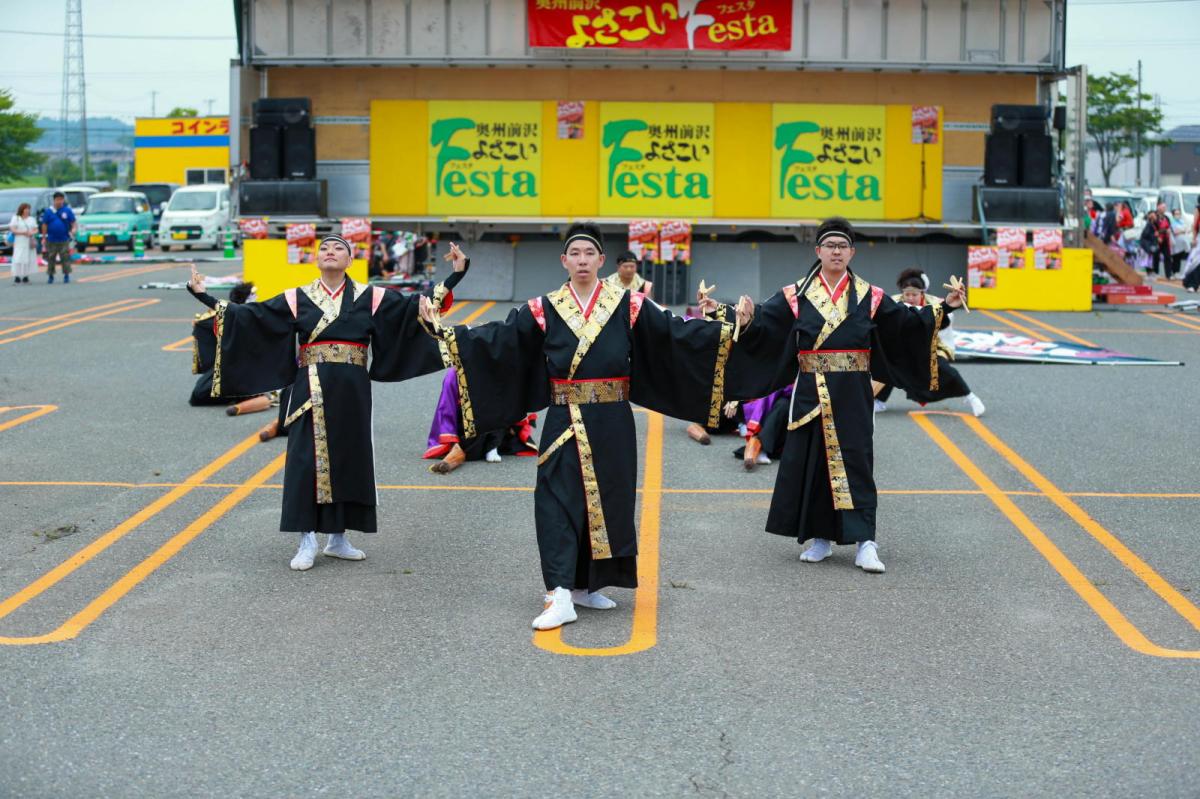 奥州前沢よさこいFesta17その4（奥州前沢よさこいフェスタ2024) 2024/07/14