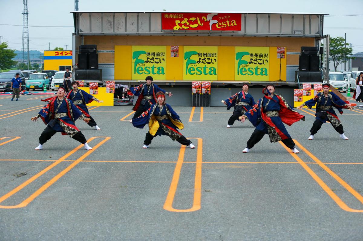 奥州前沢よさこいFesta17その4（奥州前沢よさこいフェスタ2024) 2024/07/14