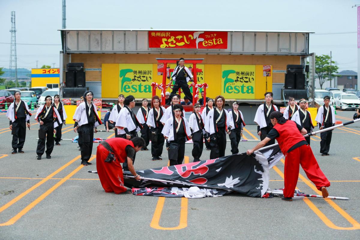 奥州前沢よさこいFesta17その4（奥州前沢よさこいフェスタ2024) 2024/07/14