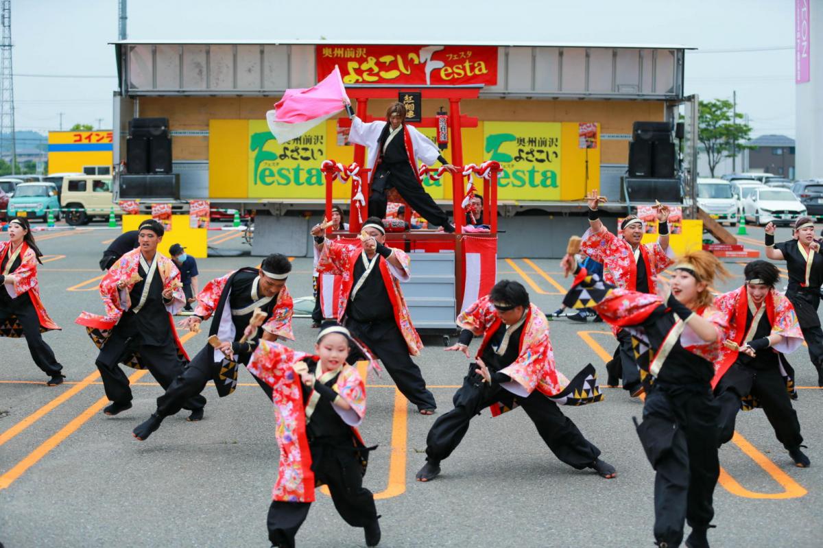 奥州前沢よさこいFesta17その4（奥州前沢よさこいフェスタ2024) 2024/07/14