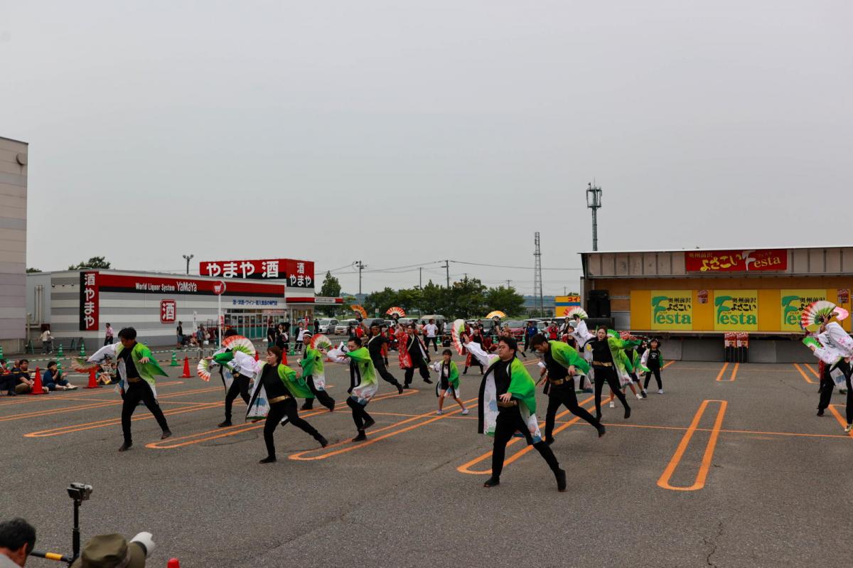 奥州前沢よさこいFesta17その4（奥州前沢よさこいフェスタ2024) 2024/07/14