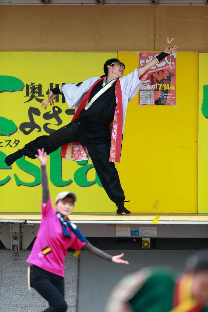 奥州前沢よさこいFesta17その4（奥州前沢よさこいフェスタ2024) 2024/07/14