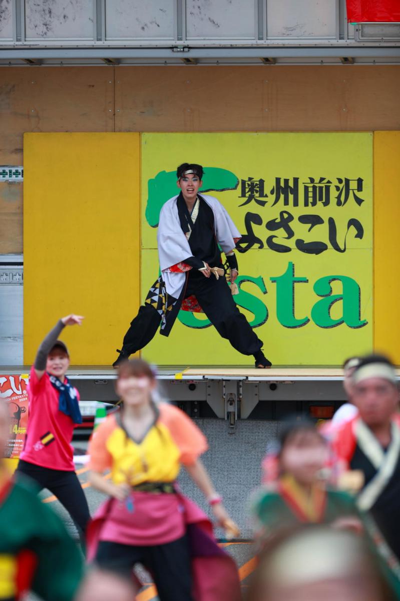 奥州前沢よさこいFesta17その4（奥州前沢よさこいフェスタ2024) 2024/07/14