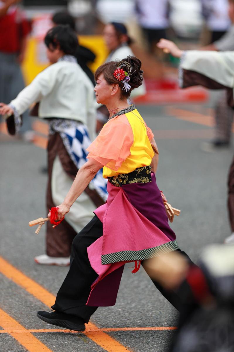 奥州前沢よさこいFesta17その4（奥州前沢よさこいフェスタ2024) 2024/07/14