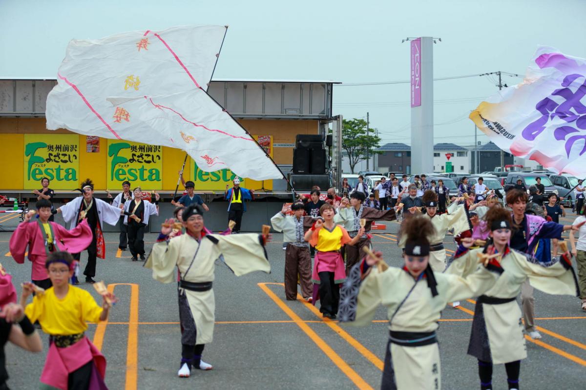 奥州前沢よさこいFesta17その4（奥州前沢よさこいフェスタ2024) 2024/07/14