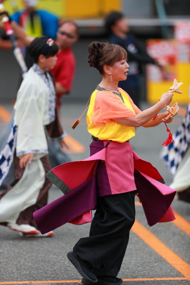 奥州前沢よさこいFesta17その4（奥州前沢よさこいフェスタ2024) 2024/07/14