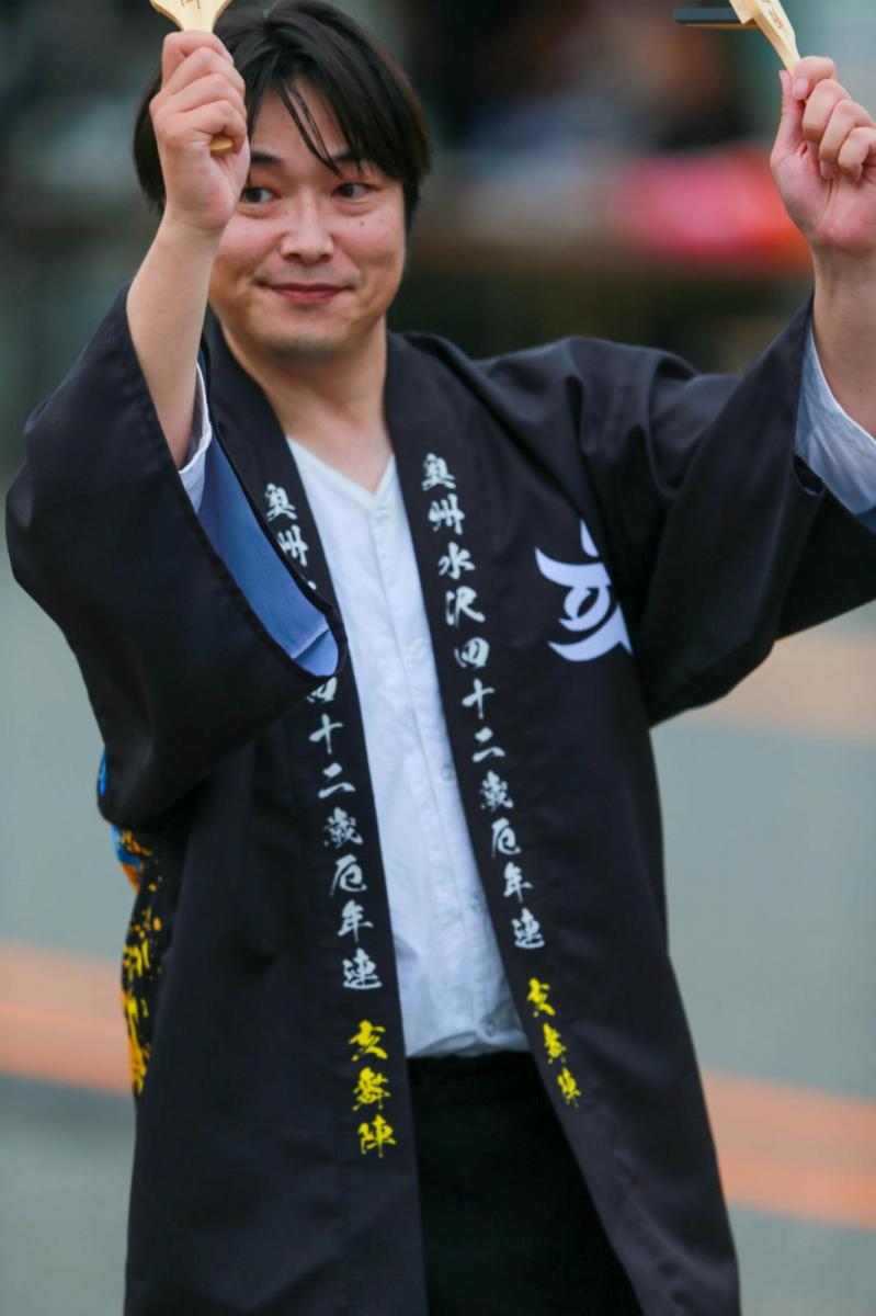 奥州前沢よさこいFesta17その4（奥州前沢よさこいフェスタ2024) 2024/07/14