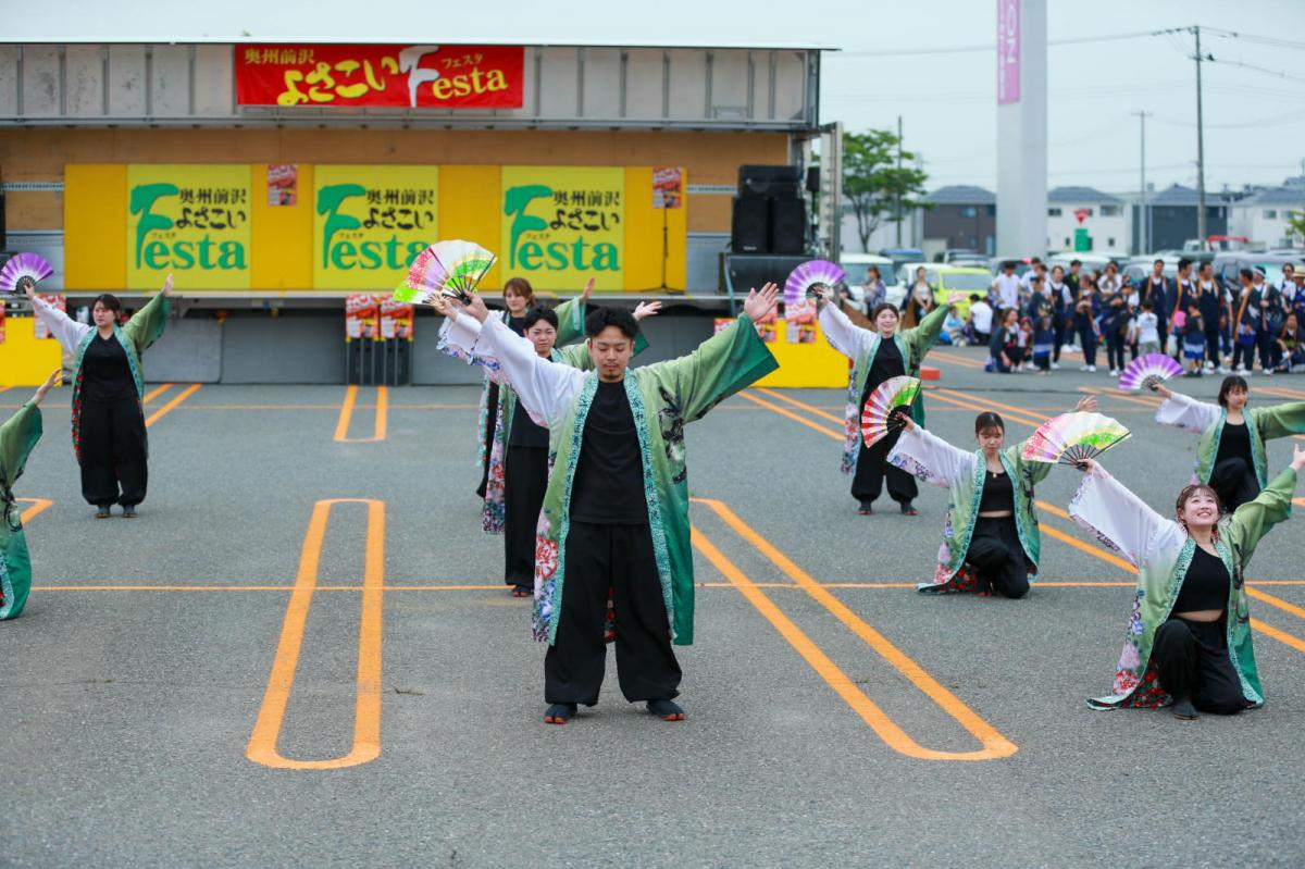 奥州前沢よさこいFesta17その4（奥州前沢よさこいフェスタ2024) 2024/07/14