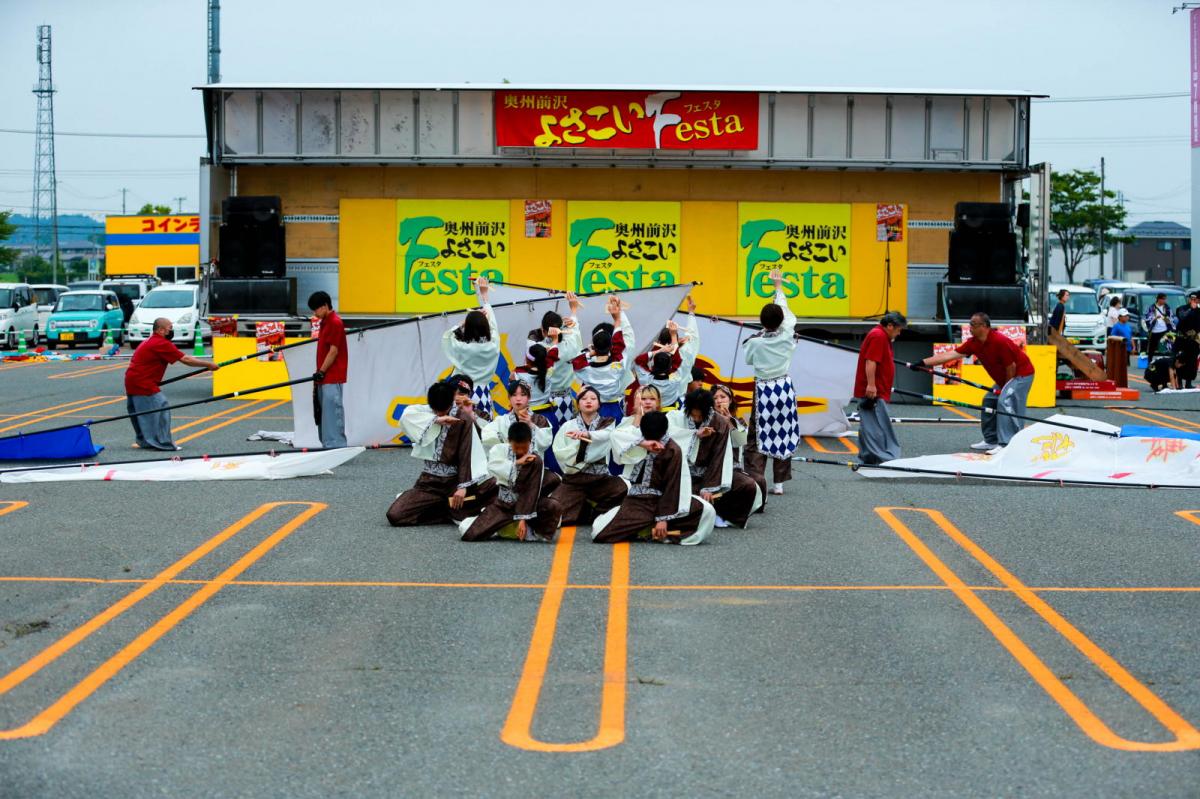 奥州前沢よさこいFesta17その4（奥州前沢よさこいフェスタ2024) 2024/07/14