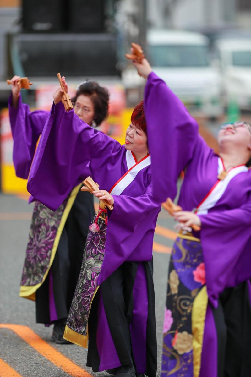 奥州前沢よさこいFesta17その4（奥州前沢よさこいフェスタ2024) 2024/07/14