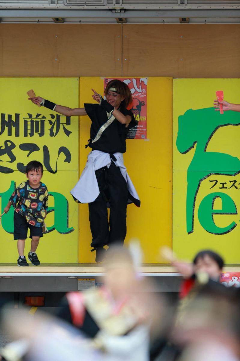 奥州前沢よさこいFesta17その4（奥州前沢よさこいフェスタ2024) 2024/07/14