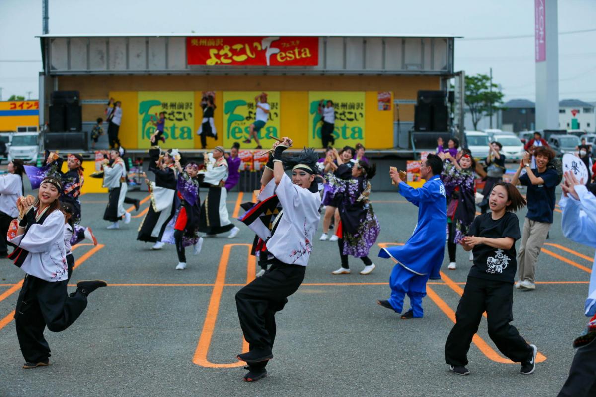 奥州前沢よさこいFesta17その4（奥州前沢よさこいフェスタ2024) 2024/07/14