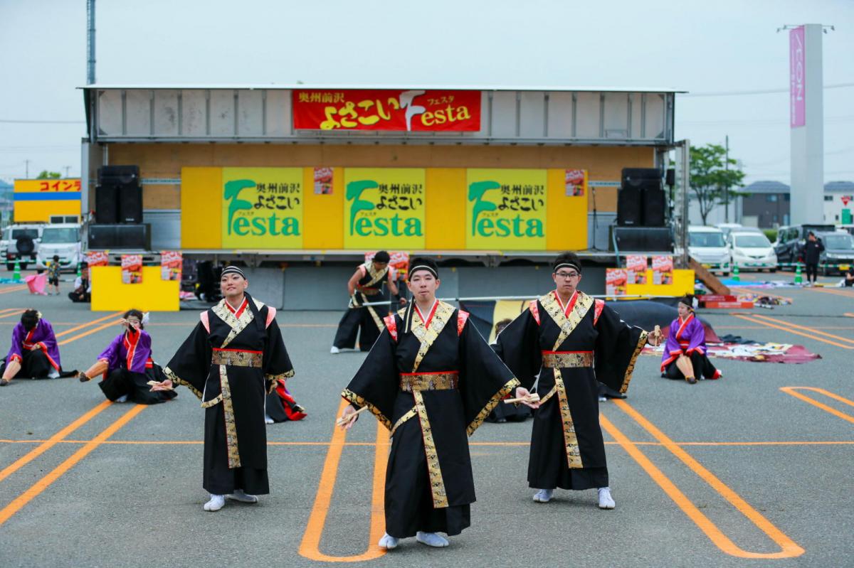 奥州前沢よさこいFesta17その4（奥州前沢よさこいフェスタ2024) 2024/07/14