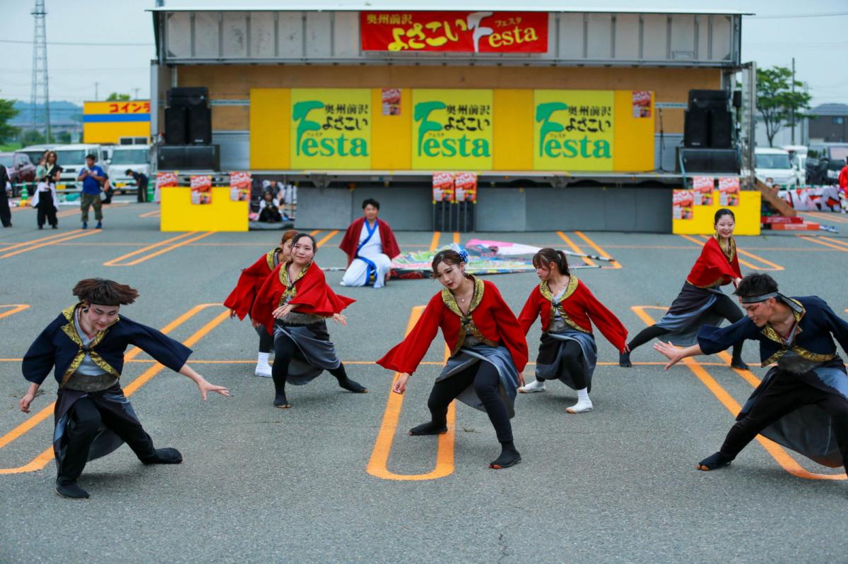 奥州前沢よさこいFesta17その4（奥州前沢よさこいフェスタ2024) 2024/07/14