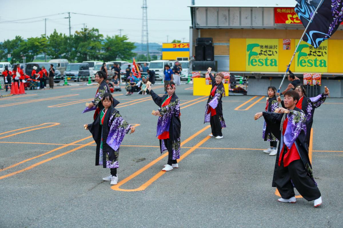 奥州前沢よさこいFesta17その4（奥州前沢よさこいフェスタ2024) 2024/07/14
