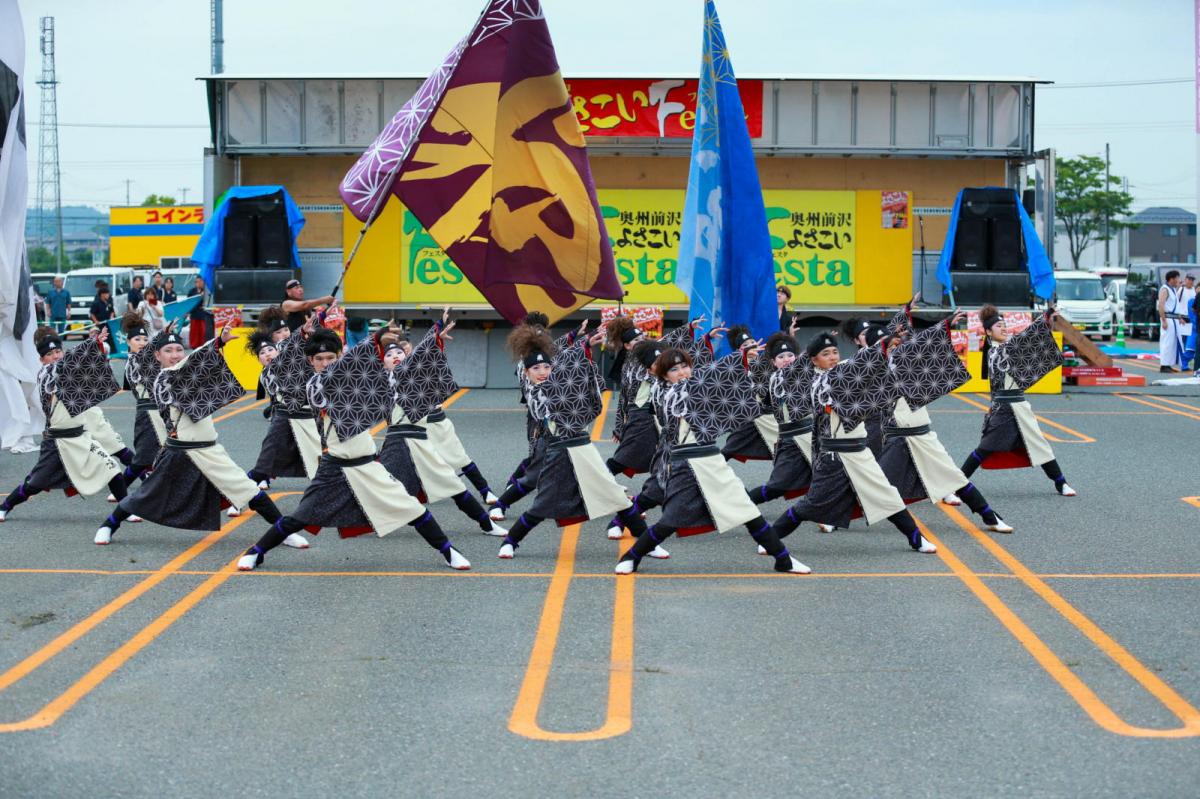 奥州前沢よさこいFesta17その4（奥州前沢よさこいフェスタ2024) 2024/07/14