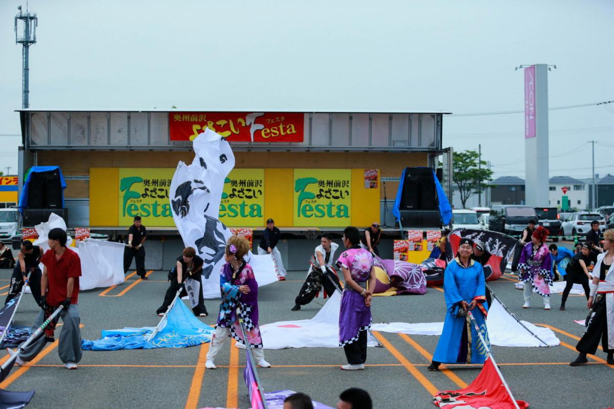 奥州前沢よさこいFesta17その4（奥州前沢よさこいフェスタ2024) 2024/07/14