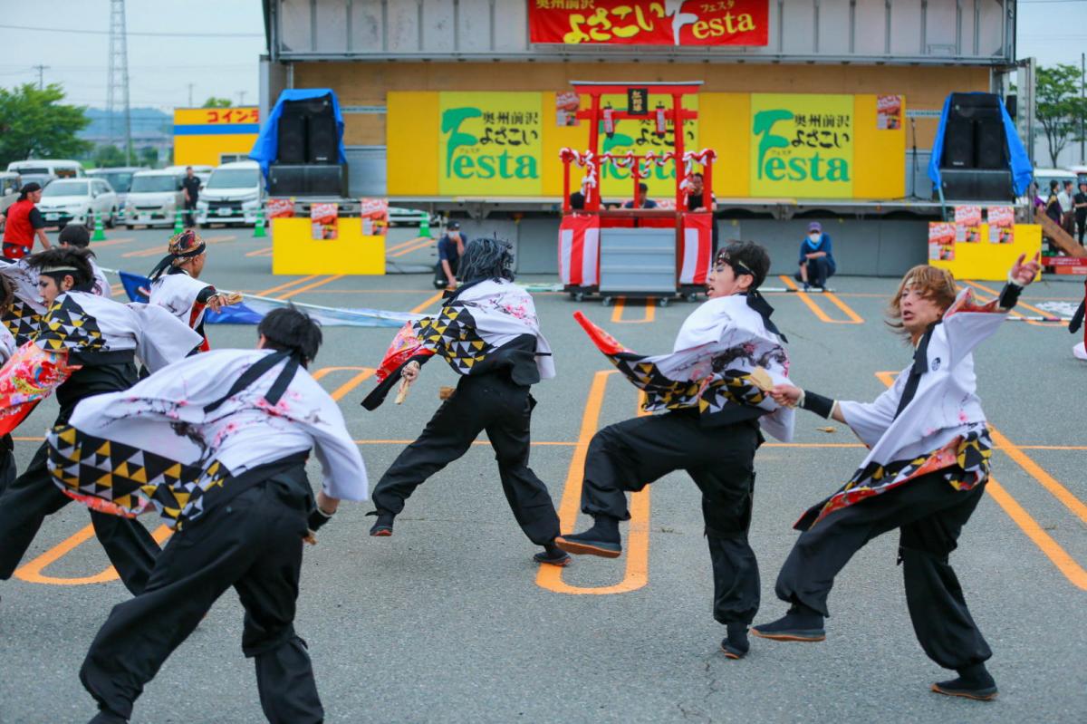 奥州前沢よさこいFesta17その4（奥州前沢よさこいフェスタ2024) 2024/07/14