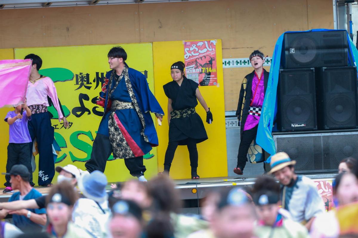 奥州前沢よさこいFesta17その4（奥州前沢よさこいフェスタ2024) 2024/07/14