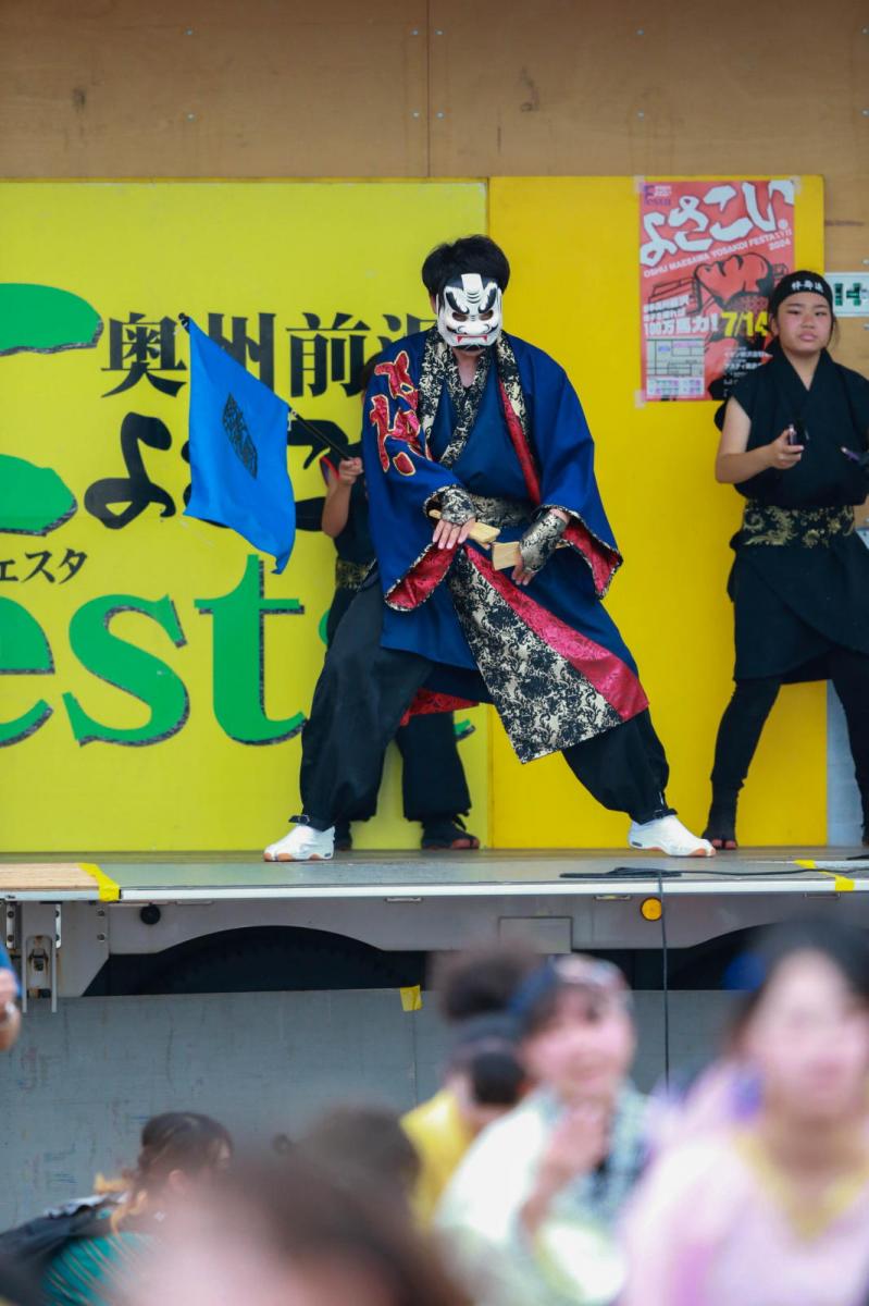 奥州前沢よさこいFesta17その4（奥州前沢よさこいフェスタ2024) 2024/07/14