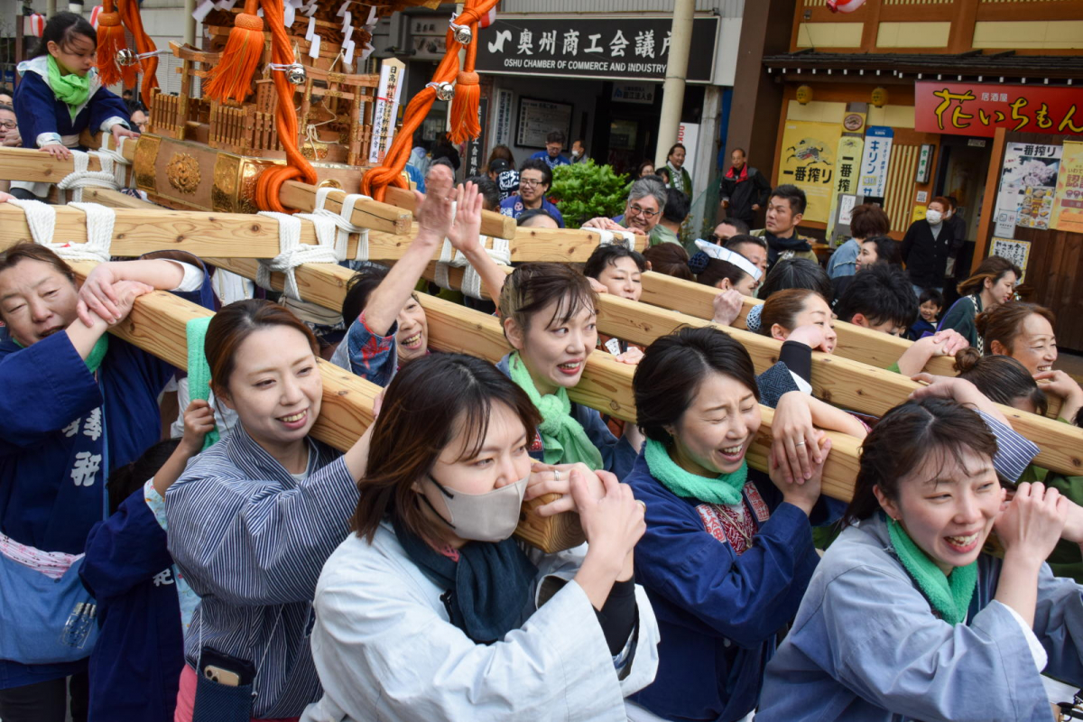 奥州市日高火防祭本祭2025パート1 2025/04/26