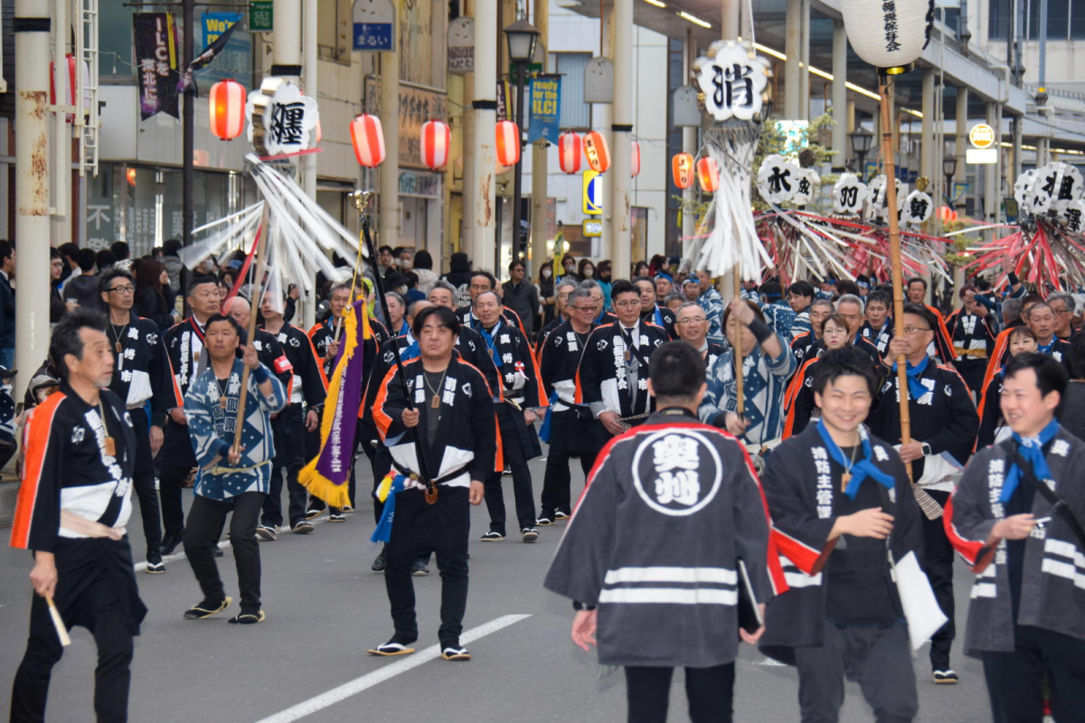 奥州市日高火防祭本祭2025パート1 2025/04/26